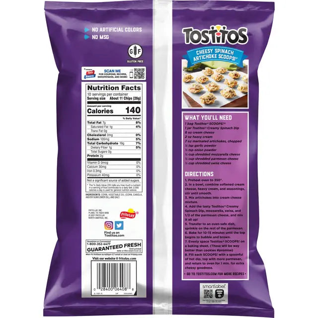 Tostitos® SCOOPS! ® Tortilla Chips