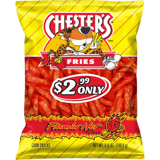 Chester's® Fries Flamin' Hot® Flavored Corn and Potato Snacks