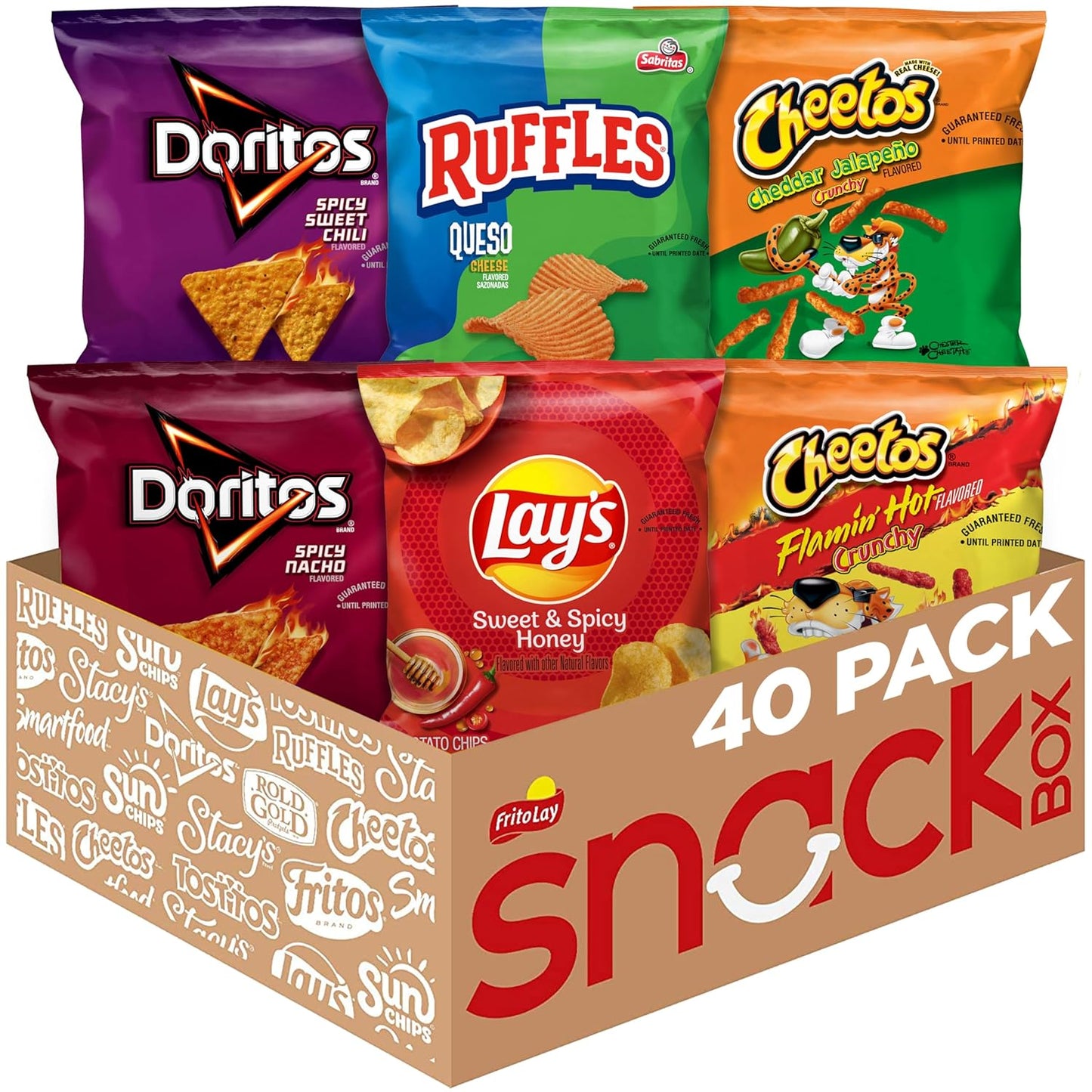Frito-Lay Fun Times Mix Variety Pack, (Pack of 40)