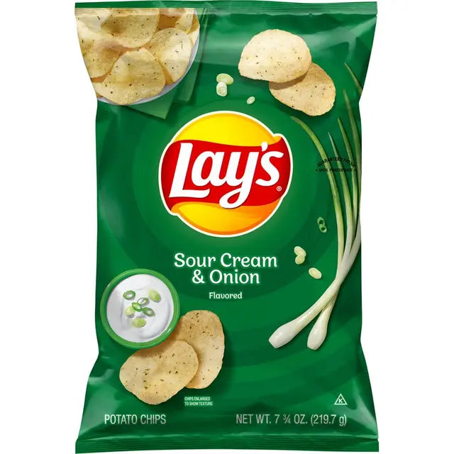Lay's® Sour Cream & Onion Flavored Potato Chips