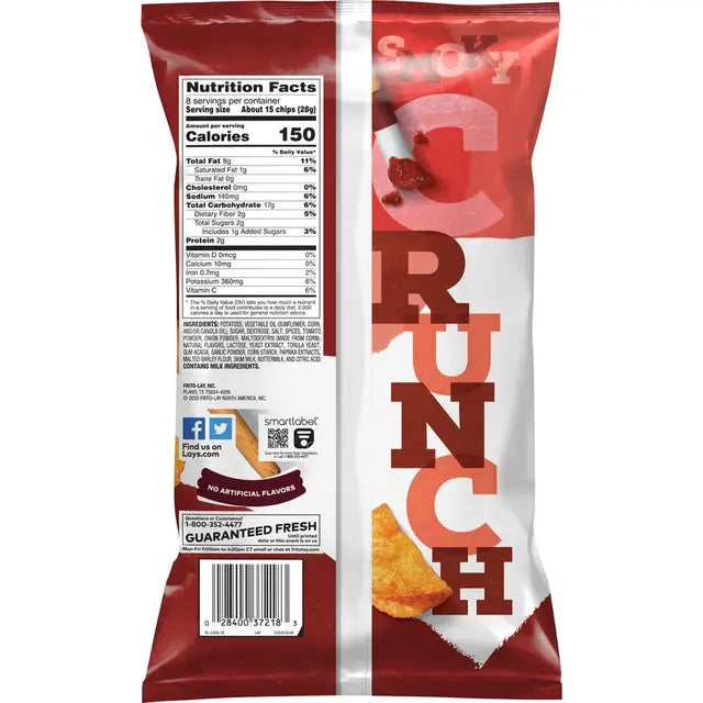 Lay's® Kettle Cooked Mesquite BBQ Flavored Potato Chips