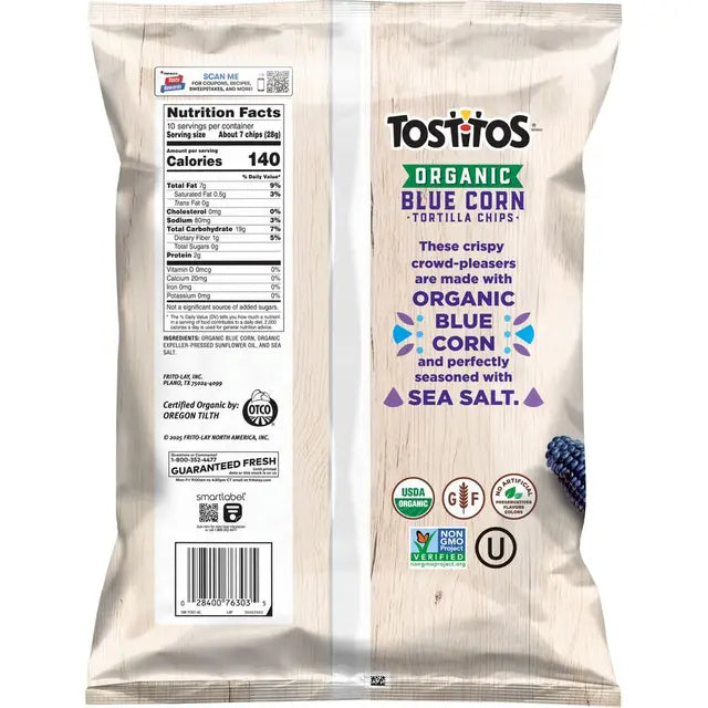 Tostitos® Organic Blue Corn Tortilla Chips