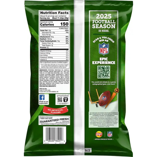 Lay's® Wavy Loaded Nachos Potato Chips